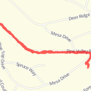 1.21 mi Run in Bayfield on Sep 13, 2012 3:25 PM