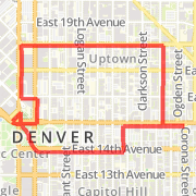 A 2.22 mi fitness mapped on Thu Sep 13 2012