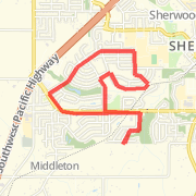 3.5 mile Sherwood-Woodhaven