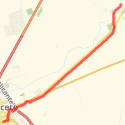 A 7.5 mi run mapped on Fri Sep 14 2012