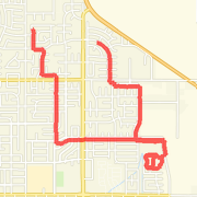 5.30 mi Road Cycling in Hanford on Sep 14, 2012 9:23 PM
