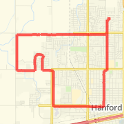 11.01 mi Road Cycling in Hanford on Sep 15, 2012 8:29 AM