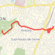2.01 km Walk on 15 sept. 2012 18:13