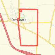 6.43 mi Run in Denmark on Sep 15, 2012 11:03 AM