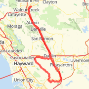 Walnut Creek to Palomares Canyon