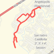 9.90 km Road Cycling on 15/09/2012 12:25