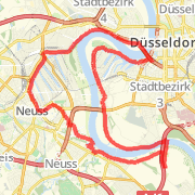 30.82 km Road Cycling in Neuss on 16.09.2012 18:39