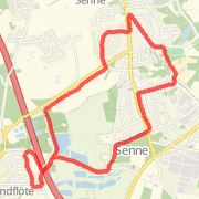 6.56 km Run in Bielefeld on 16.09.2012 19:54