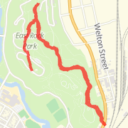 Hiked 2.65 mi on 2012/09/16