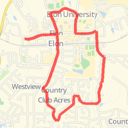 Nicholas ride beginners route Elon Loop