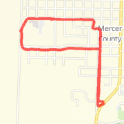 Ran 2.20 mi on 09/16/2012