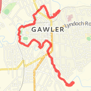 14.12 km Road Cycling in Gawler East on 17/09/2012 2:56 PM
