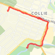4.94 km Run in Collie on 17/09/2012 4:47 PM