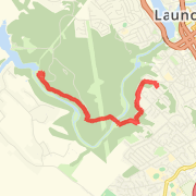 Launceston Duck Reach and Trevallyn Dam run