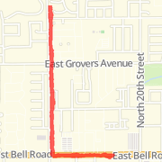 2.38 mi Run in Phoenix on Sep 17, 2012 6:56 AM