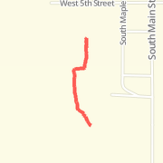 0.28 mi Run in Fowler on Sep 17, 2012 2:59 PM