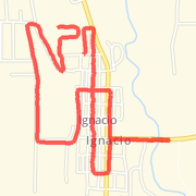 3.41 mi Run in Ignacio on Sep 17, 2012 3:24 PM