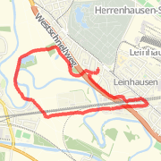 4.69 km Run in Hanover on 18 Sep 2012 7:48 asubuhi