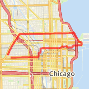 A 6.5 mi run mapped on Tue Sep 18 2012