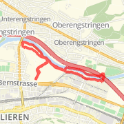 4.81 km Run in Schlieren on 18.09.2012 19:19