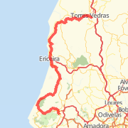 72.01 km Touring Bike in Torres Vedras on 18/09/2012 18:31