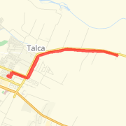 11.83 km Road Cycling in Talca on 18-09-2012 16:28