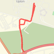 3.76 mi Run on Sep 18, 2012 10:32 PM