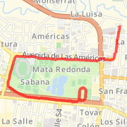 5.05 km Run on 19/09/2012 08:30