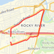 3.20 mi Run in Westlake on Sep 19, 2012 7:59 PM