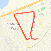 Ran 1.15 mi on 20/09/2012