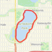 A 7.06 mi run mapped on Thu Sep 20 2012