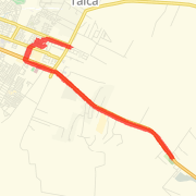14.63 km Road Cycling in Talca on 21-09-2012 18:58