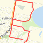 5.04 km Run on 22/09/2012 6:22 PM