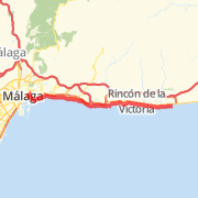 18.31 km Road Cycling in Rinc&oacute;n de la Victoria on 23/09/2012 13:39