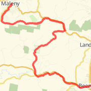 Top of Maleny and down