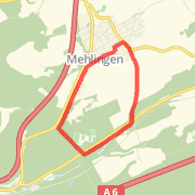 7.06 mi Run in Mehlingen on Sep 23, 2012 5:42 PM