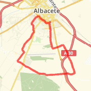 A 15.13 mi run mapped on Sun Sep 23 2012