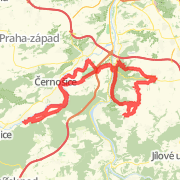 55.06 km Mountain Bike on 23. 9. 2012 20:21