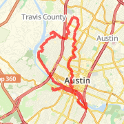 20-miler from Barton Springs: 7-mile loop, Scenic, Shoal Creek