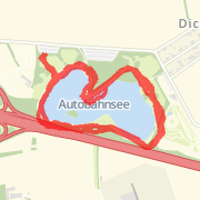 7.28 km Run in Augsburg on 24.09.2012 18:25