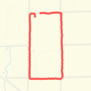 3.10 mi Run in Chisholm on Sep 24, 2012 7:39 PM