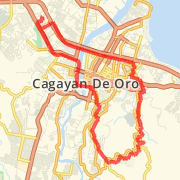 A 18.61 km fitness mapped on Wed Sep 26 2012