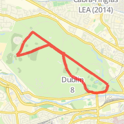 A 5.04 mi run mapped on Wed Sep 26 2012