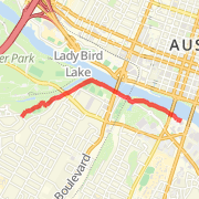 A 3.89 mi run mapped on Thu Sep 27 2012