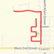 A 3.1 mi run mapped on Thu Sep 27 2012