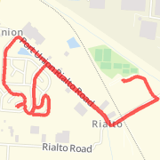 3.13 mi Run in West Chester on Sep 27, 2012 6:18 PM