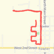 3.11 mi Run in Fowler on Sep 28, 2012, 10:41 AM