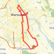 45.54 km Run in Warszawa on 30 wrz 2012 13:48