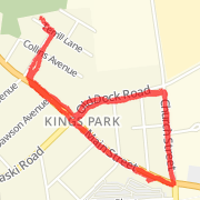 1.81 mi Run in Kings Park on Sep 30, 2012, 12:32 PM