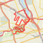 A 20.32 mi run mapped on Sun Sep 30 2012